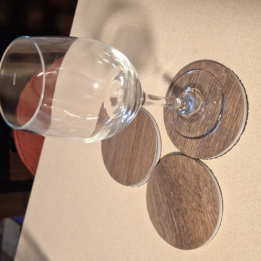 💥Drink Coasters 3 Brown